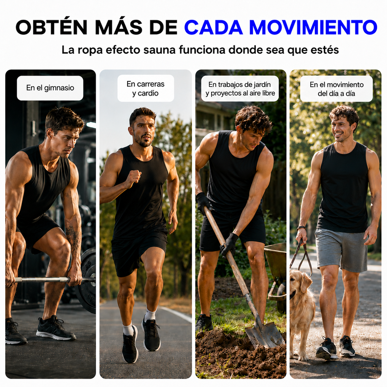 Sweaty (Camiseta efecto sauna)