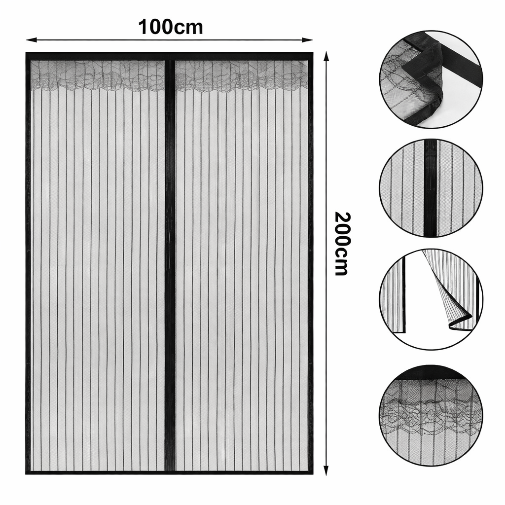 Cortina Mosquitera Para Puertas